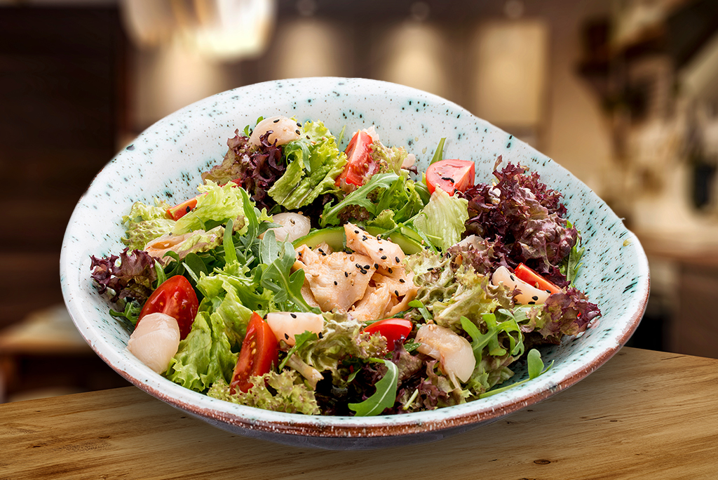 Ensalada de pollo estilo asiático - Guia de Bienestar