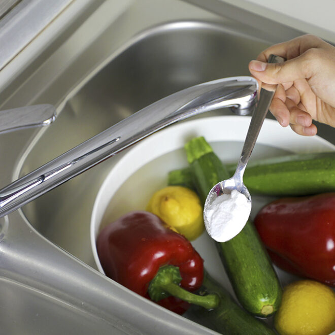 4 formas de desinfectar correctamente frutas y verduras