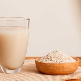 Agua de avena con canela y reduce la grasa abdominal