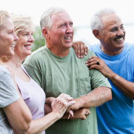 Conexiones sólidas con familiares y amigos