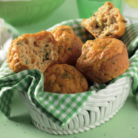 Panecillos de lentejas, queso ricota y hierbas