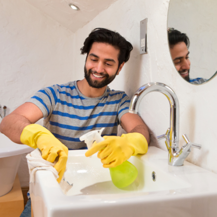 Limpieza natural: el cuarto de baño