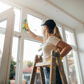 Vidrios y ventanas limpias con remedios naturales